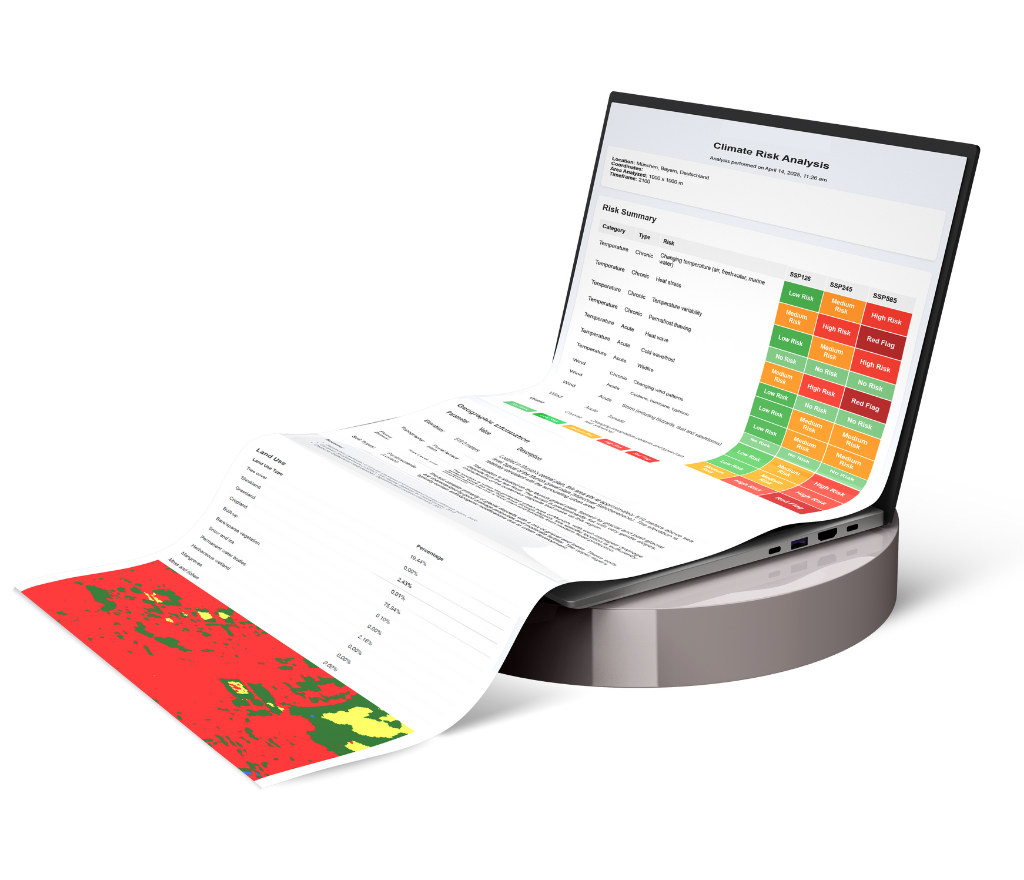 Envoria Module Header Cimate Risk Assessment