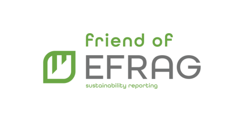 Logo Envoria is Friend of EFRAG