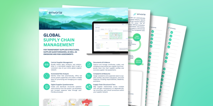 Envoria Module Brochure Supply Chain Management